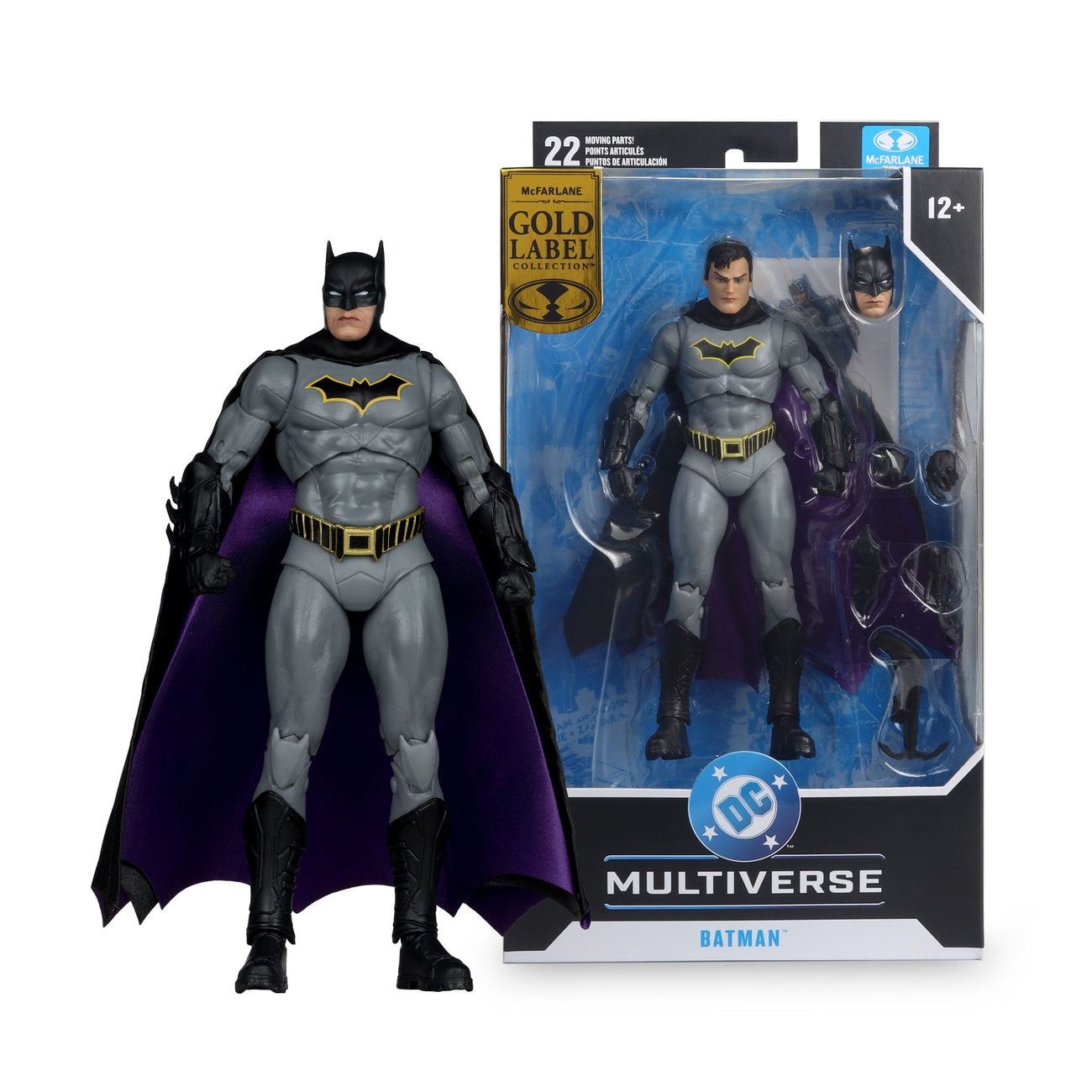 Zdjęcie produktu DC Rebirth DC Multiverse figurka akcji Batman (Gold Label) 18 cm