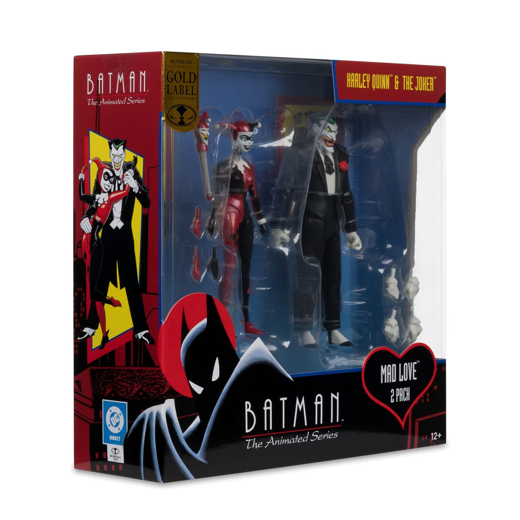 Product image Batman: The Animated Series DC Direct Action Figures Harley Quinn & The Joker (Mad Love) (Gold Label) 18 cm
