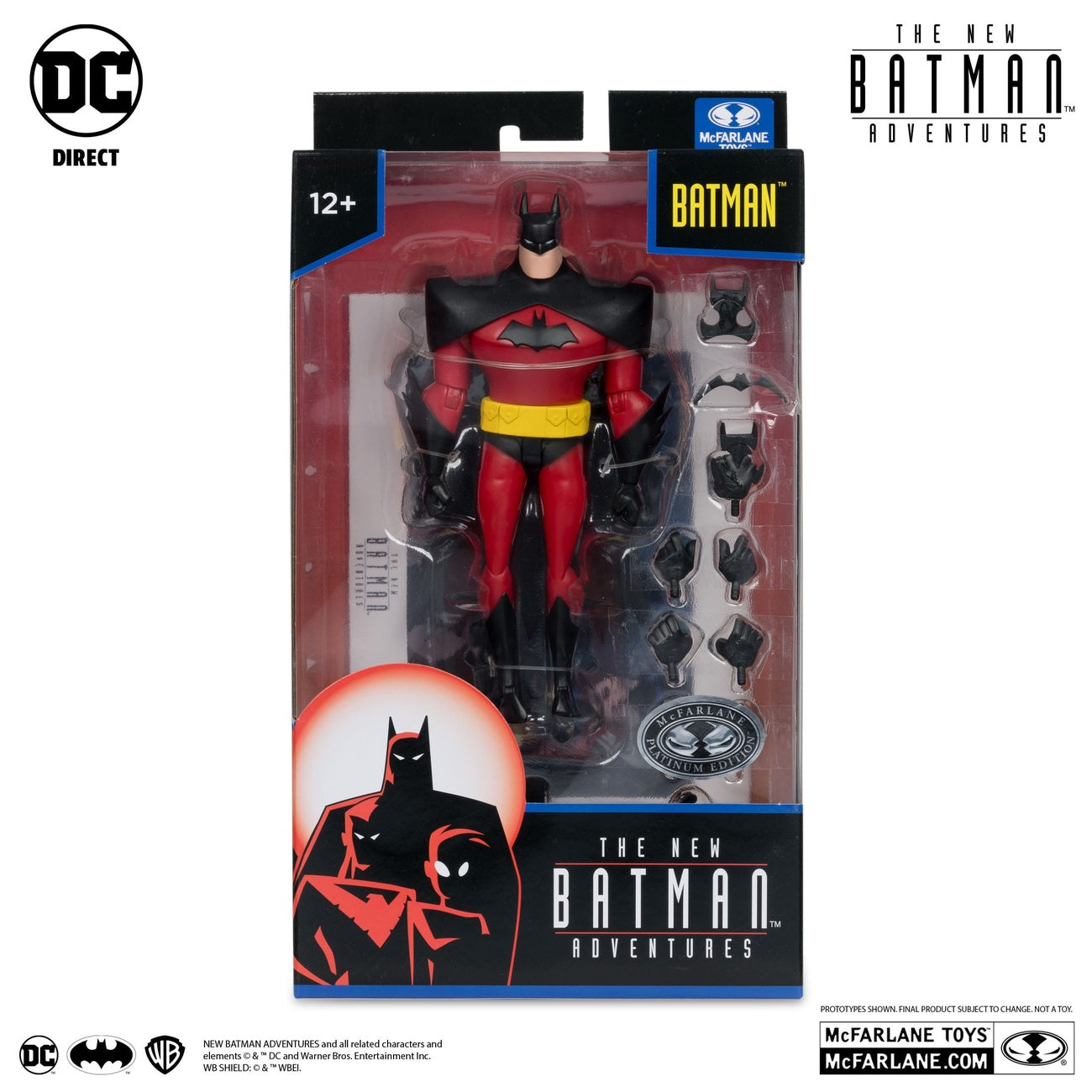 Product image The New Batman Adventure DC Multiverse Action Figure Batman (Silver) Platinum Edition 18 cm