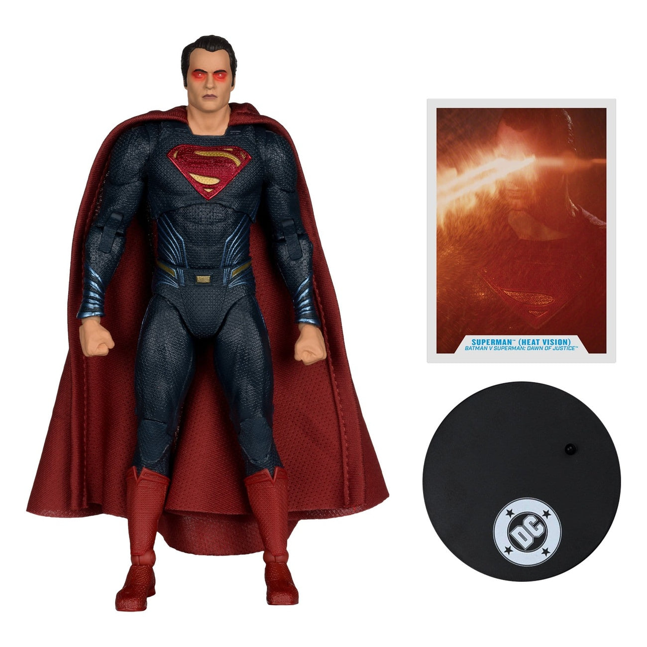 Zdjęcie produktu Batman v Superman: Świt sprawiedliwości (2016) DC Theatrical Edition Figurka akcji Superman (Heat Vision) 19 cm