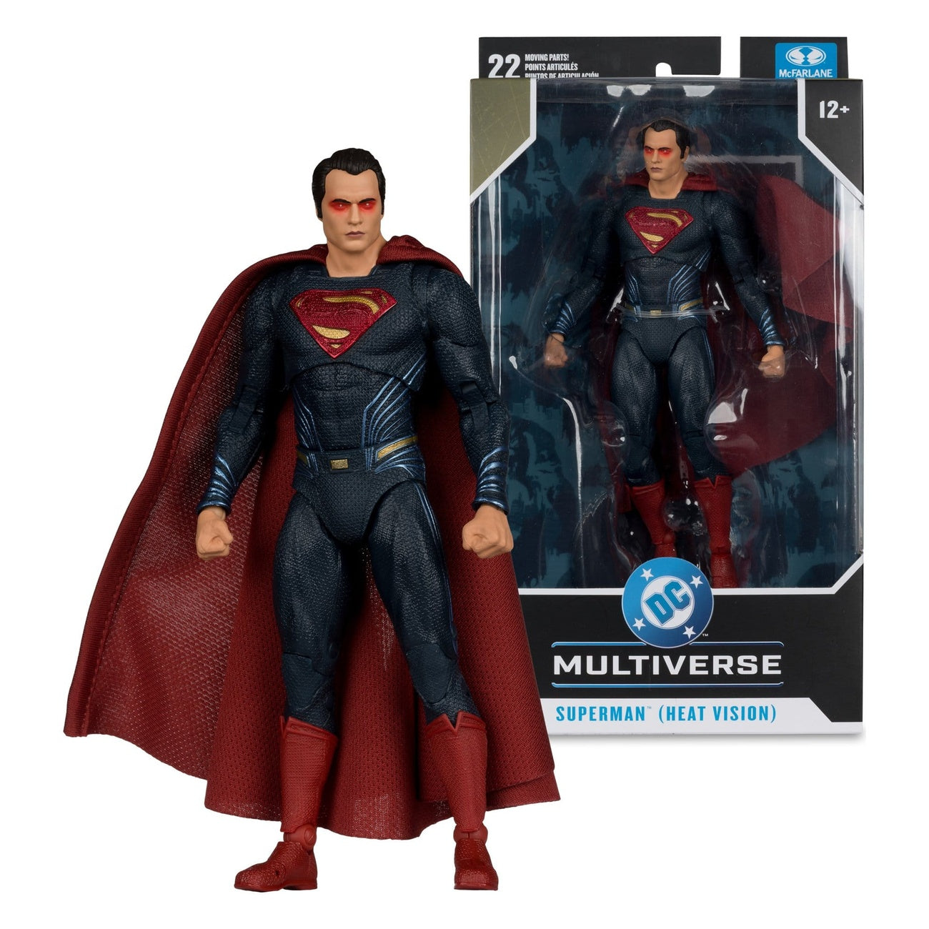 Zdjęcie produktu Batman v Superman: Świt sprawiedliwości (2016) DC Theatrical Edition Figurka akcji Superman (Heat Vision) 19 cm