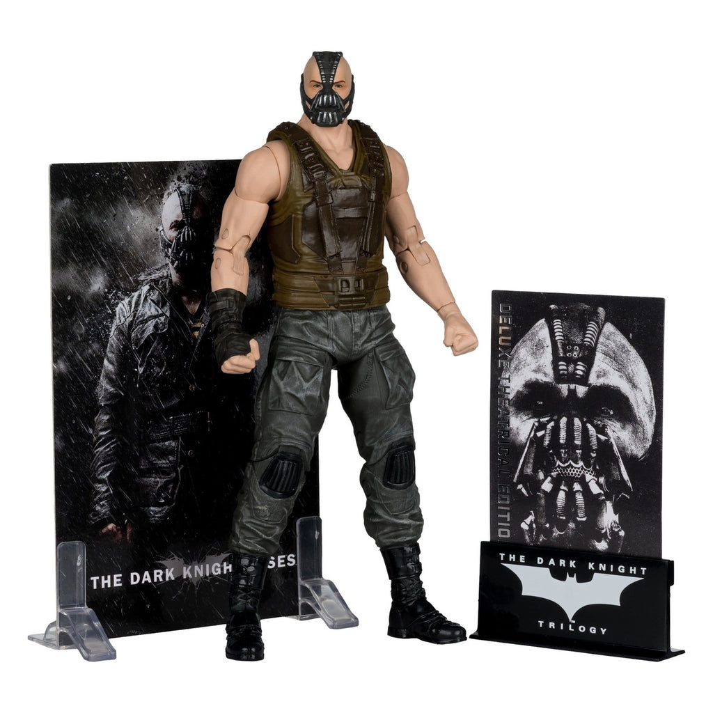 Zdjęcie produktu The Dark Knight Rises DC Multiverse Deluxe Theatrical Edition Figurka akcji Bane 19 cm