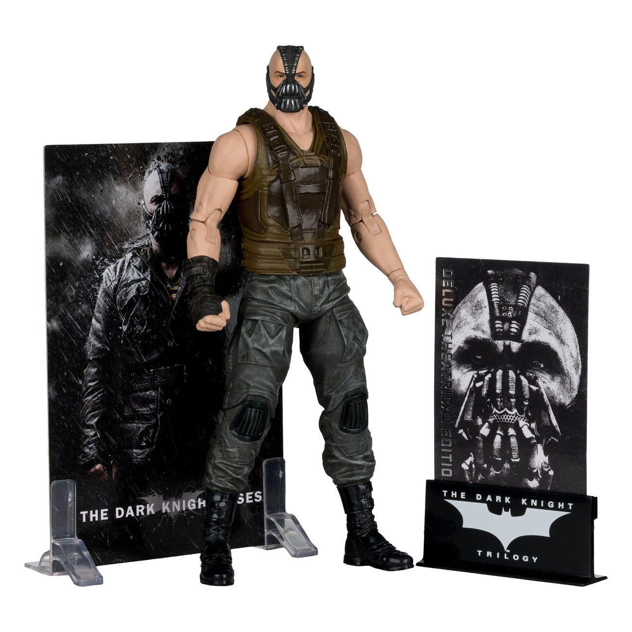 Zdjęcie produktu The Dark Knight Rises DC Multiverse Deluxe Theatrical Edition Figurka akcji Bane 19 cm