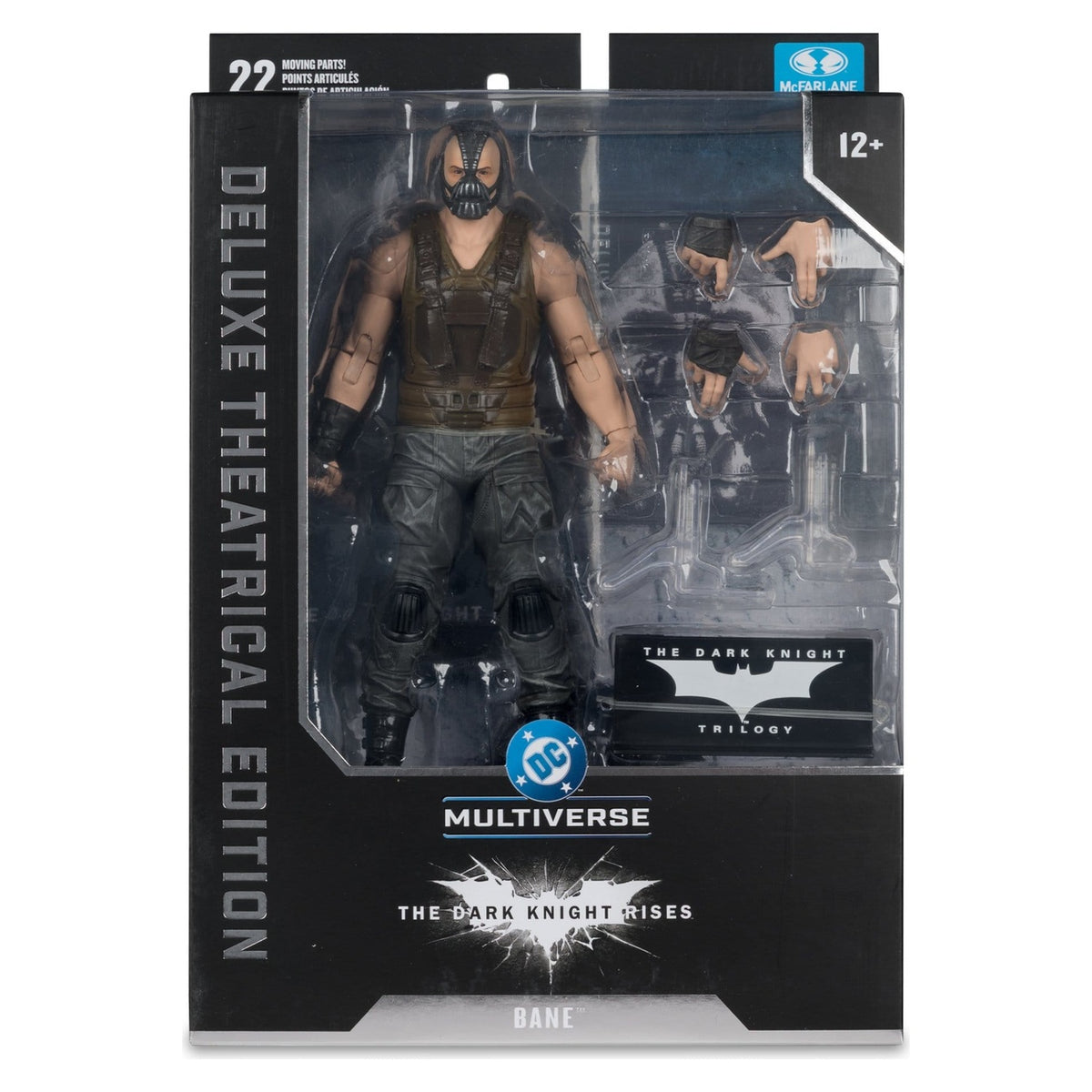 Zdjęcie produktu The Dark Knight Rises DC Multiverse Deluxe Theatrical Edition Figurka akcji Bane 19 cm
