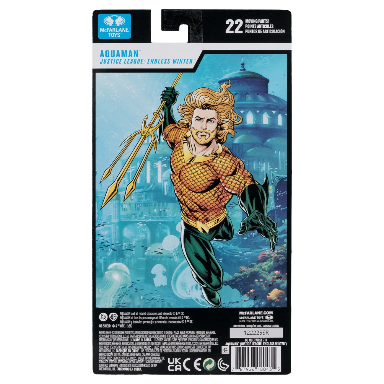 Zdjęcie produktu Figurka DC Multiverse Aquaman (Endless Winter) (Blister Card) 18 cm