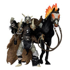 Zdjęcie produktu Figurka akcji Spawn Bloodaxe z koniem (Spawn: The Dark Ages) (McFarlane Toys 30th Anniversary) (Gold Label) 18 cm