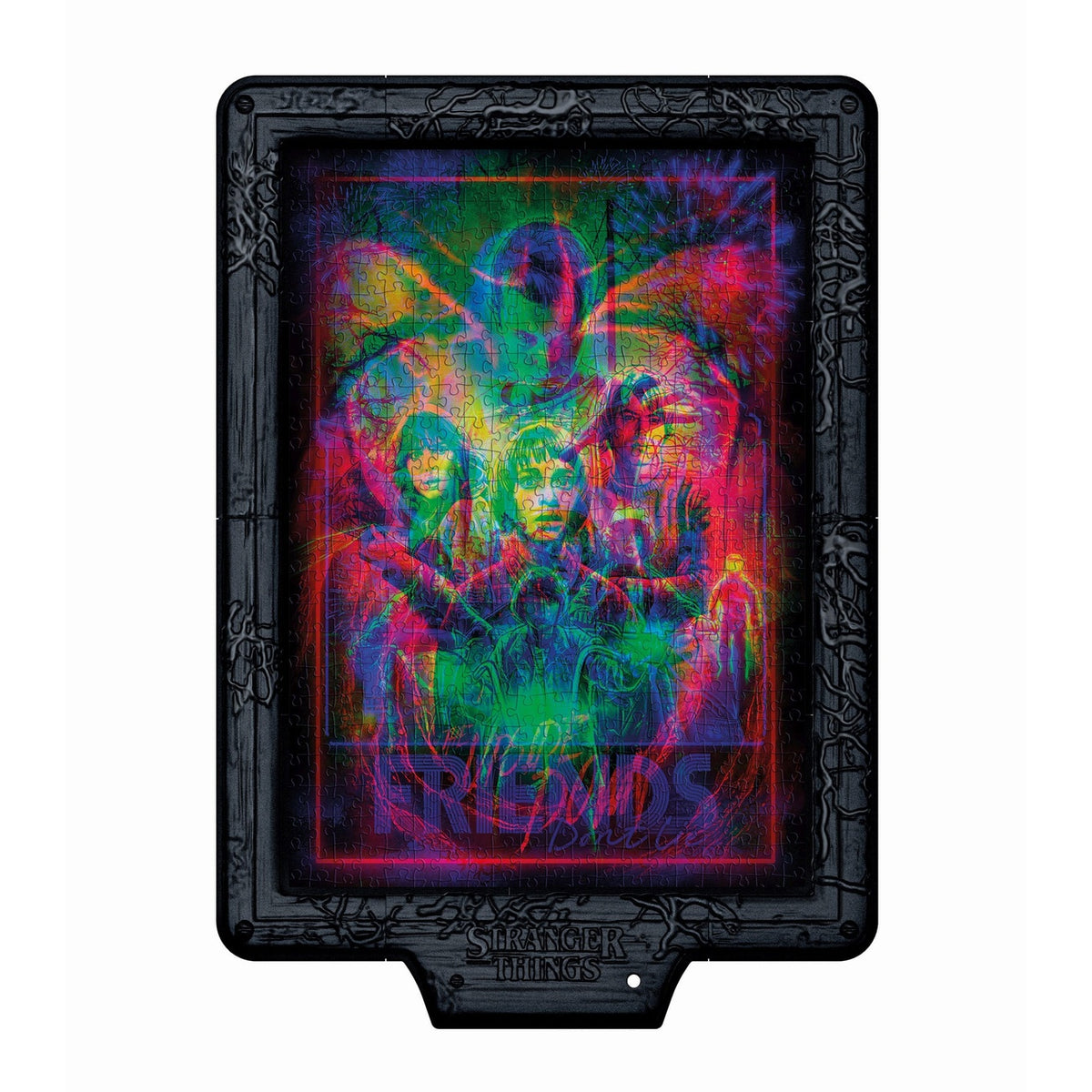 Zdjęcie produktu Stranger Things Metamorphic Art Collection puzzle ze świecącym efektem The Upside (520 elementów)