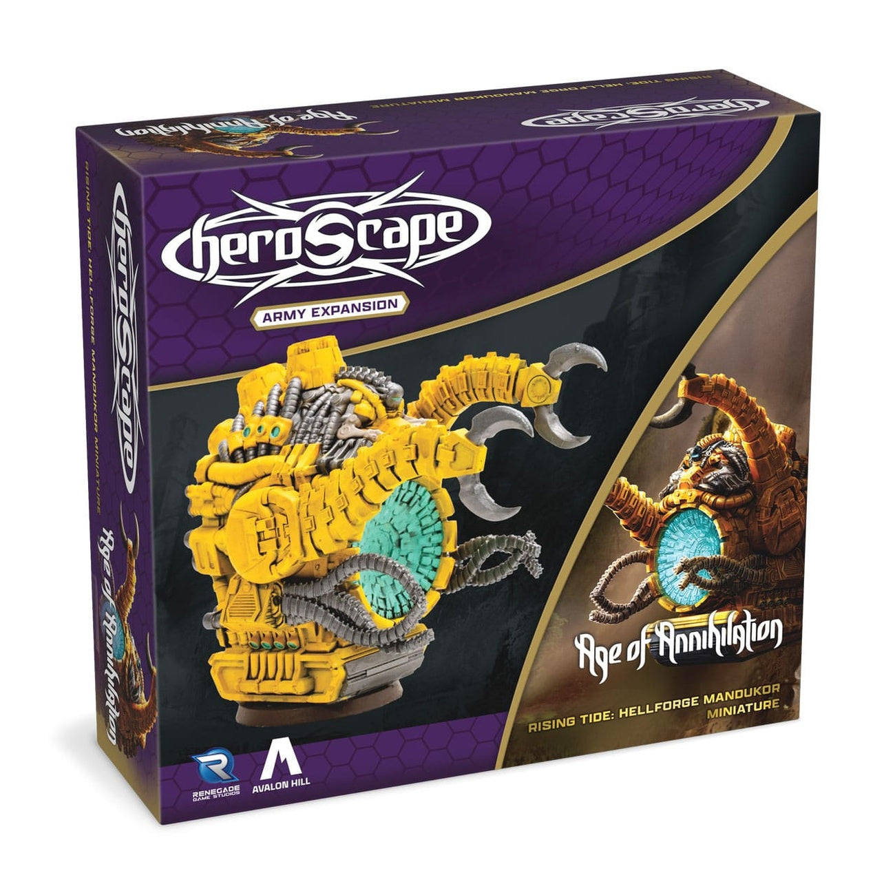 Zdjęcie produktu Heroscape Dodatek Rising Tide - Hellforge Mandukor Army *Wersja angielska*