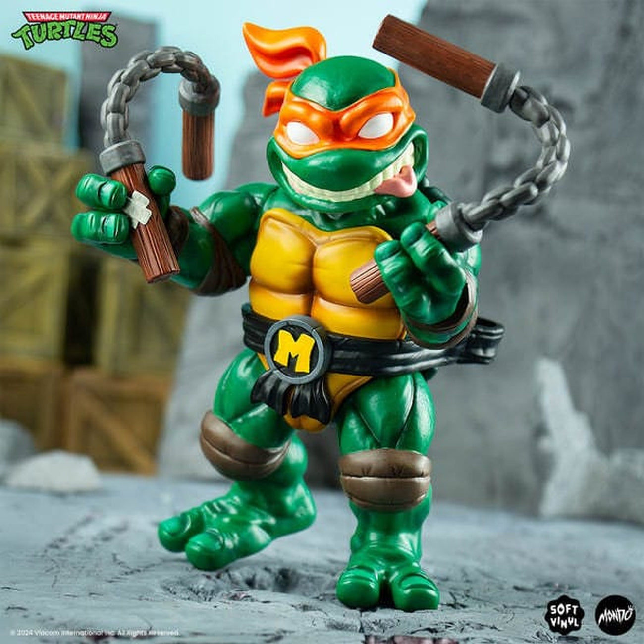 Zdjęcie produktu Teenage Mutant Ninja Turtles figurka z miękkiego winylu Michelangelo 20 cm