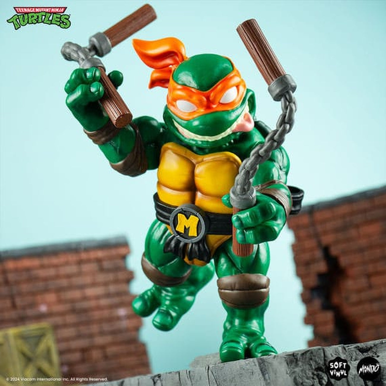 Zdjęcie produktu Teenage Mutant Ninja Turtles figurka z miękkiego winylu Michelangelo 20 cm