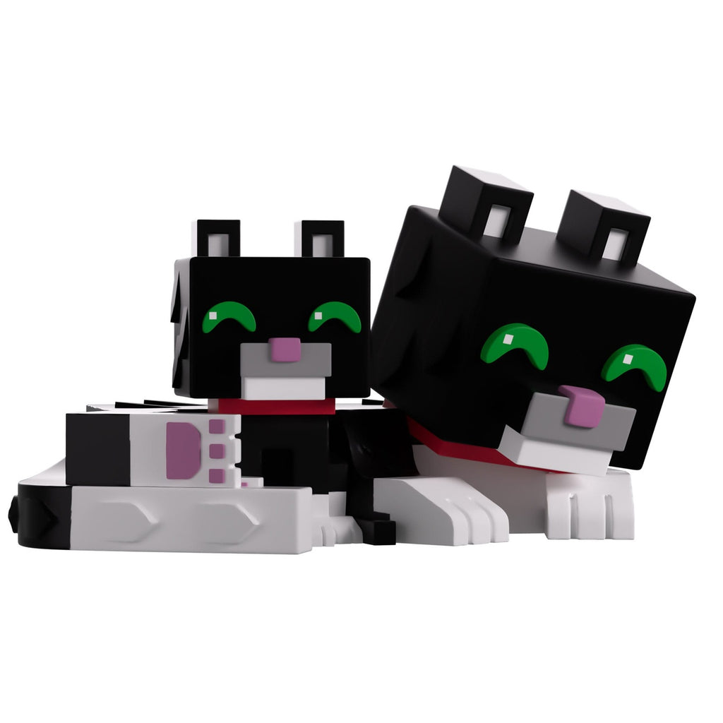Zdjęcie produktu Figurka winylowa Minecraft Tuxedo Cat 6 cm