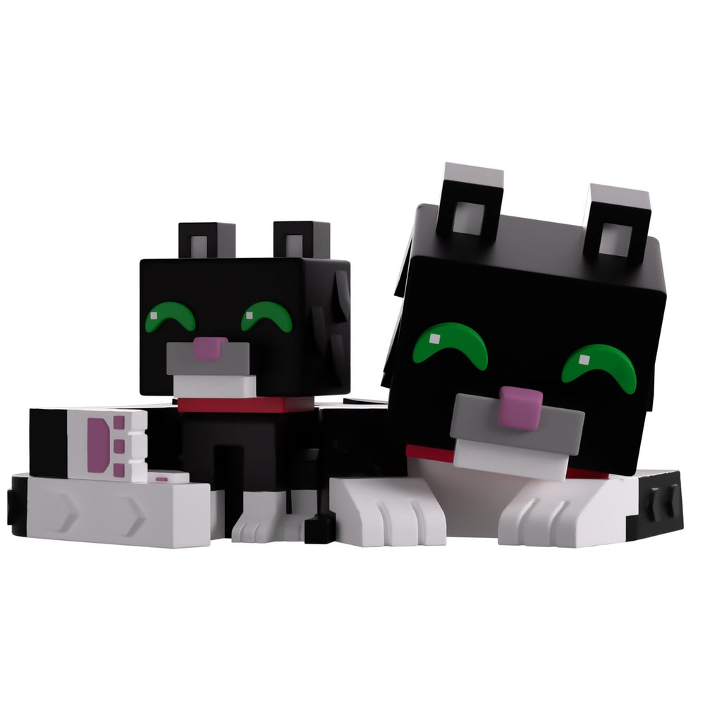 Zdjęcie produktu Figurka winylowa Minecraft Tuxedo Cat 6 cm