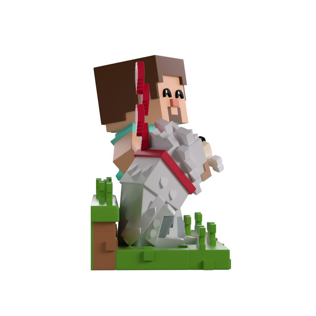 Zdjęcie produktu Figurka winylowa Minecraft Taming a Wolf 10 cm
