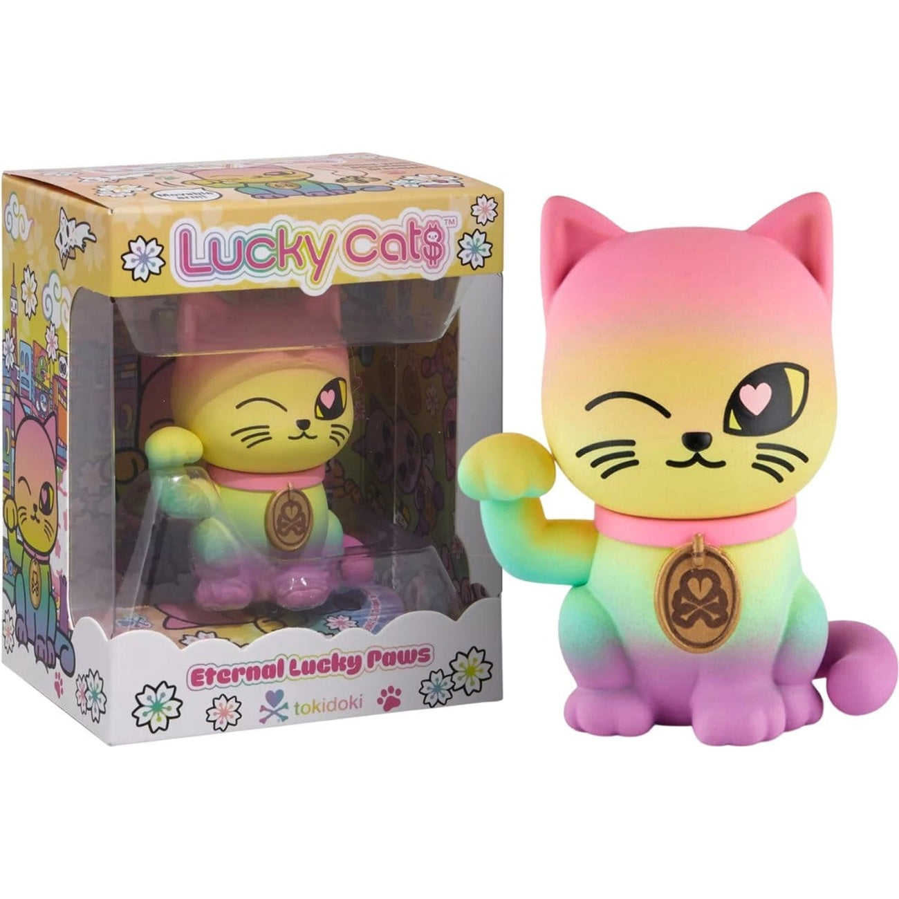Zdjęcie produktu Lucky Cats Window Box figurka Eternal Lucky Paws 6 cm