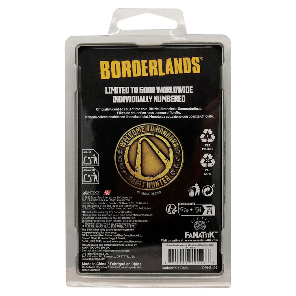 Zdjęcie produktu Borderlands Moneta kolekcjonerska Marcus Munitions Limited Edition