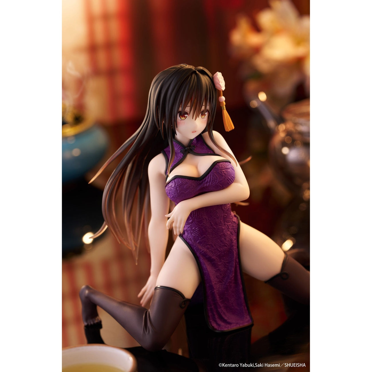 Zdjęcie produktu To Love Ru Darkness Desktop Cute Figurka PVC Yui Kotegawa (Chinese Dress Ver.) 13 cm