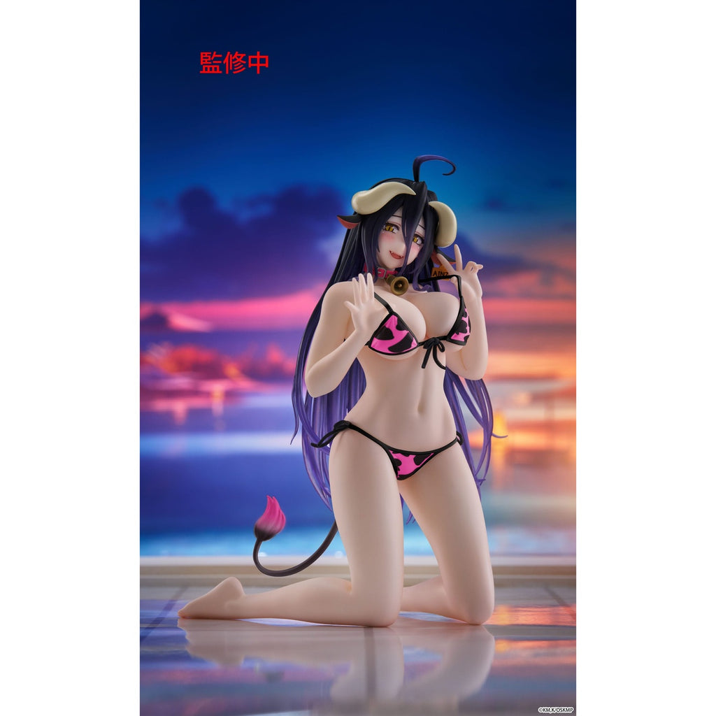 Zdjęcie produktu Overlord Figurka PVC Desktop Cute Figure Albedo Cow-Print Swimsuit Ver. Renewal 13 cm