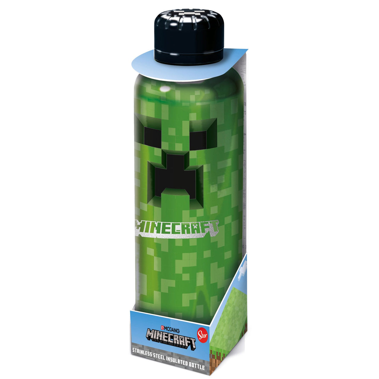 Zdjęcie produktu Minecraft Stalowy bidon Creeper