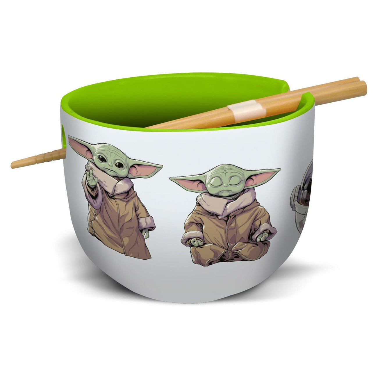 Zdjęcie produktu Star Wars: The Mandalorian Miska do ramenu z pałeczkami Grogu
