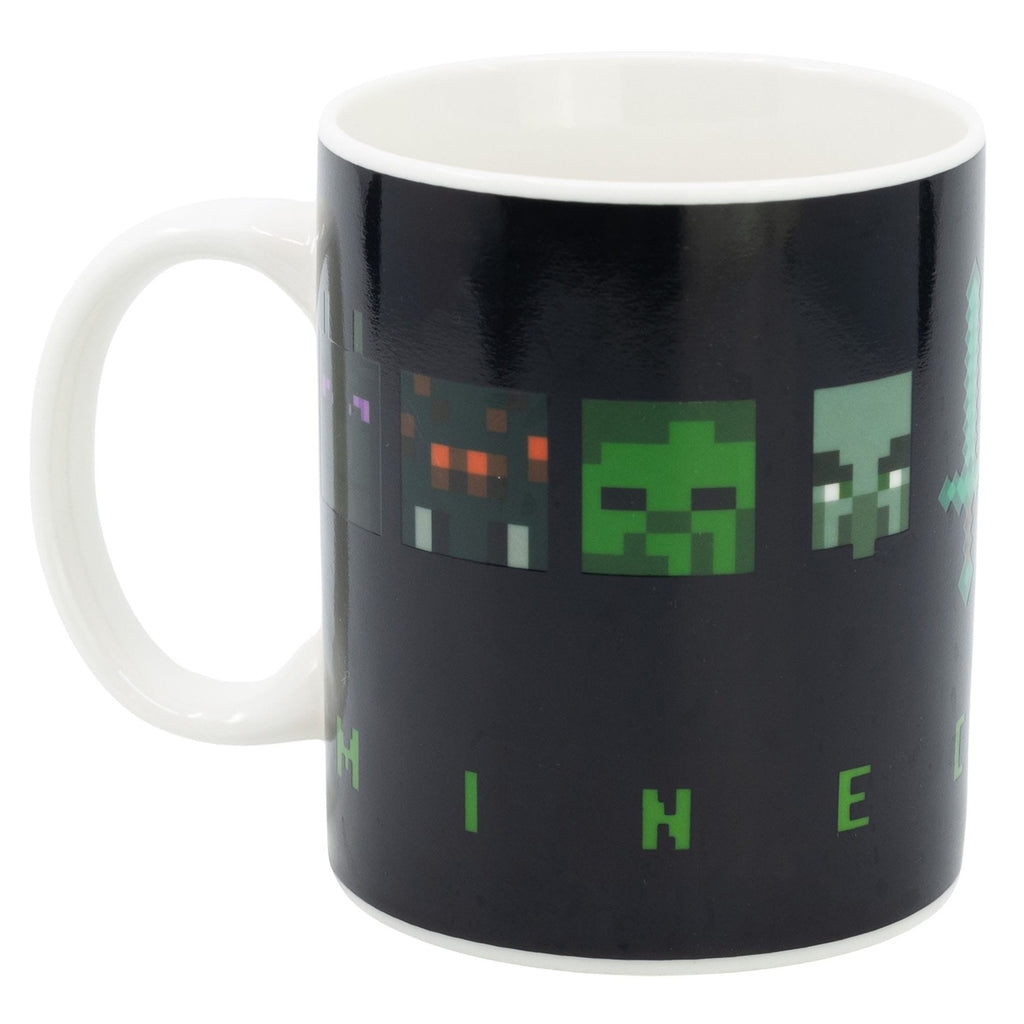Zdjęcie produktu Kubek Minecraft z efektem termicznym Squared Pattern 325 ml