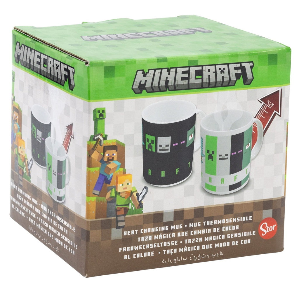 Zdjęcie produktu Kubek Minecraft z efektem termicznym Squared Pattern 325 ml