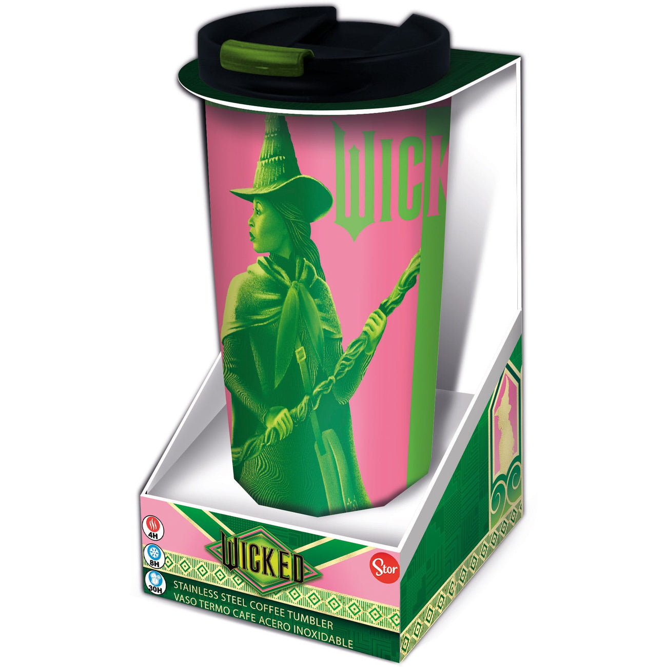 Zdjęcie produktu Wicked stalowy kubek termiczny Elphaba & Glinda