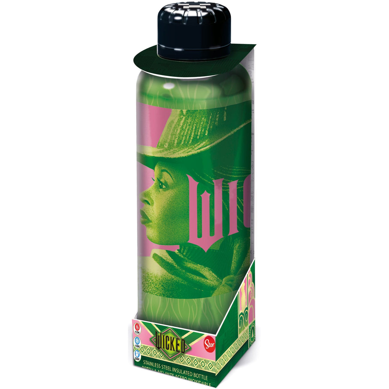 Zdjęcie produktu Wicked Butelka ze stali nierdzewnej Elphaba & Glinda