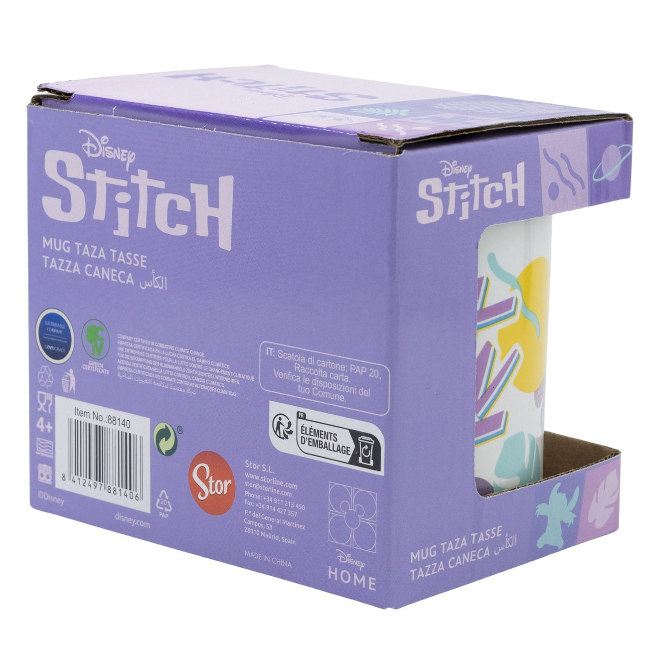 Product image Lilo & Stitch Mug Hawaiian Flower 325 ml