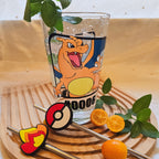 Product image Pokémon Glass Tumbler with Straws Charizard 480 ml