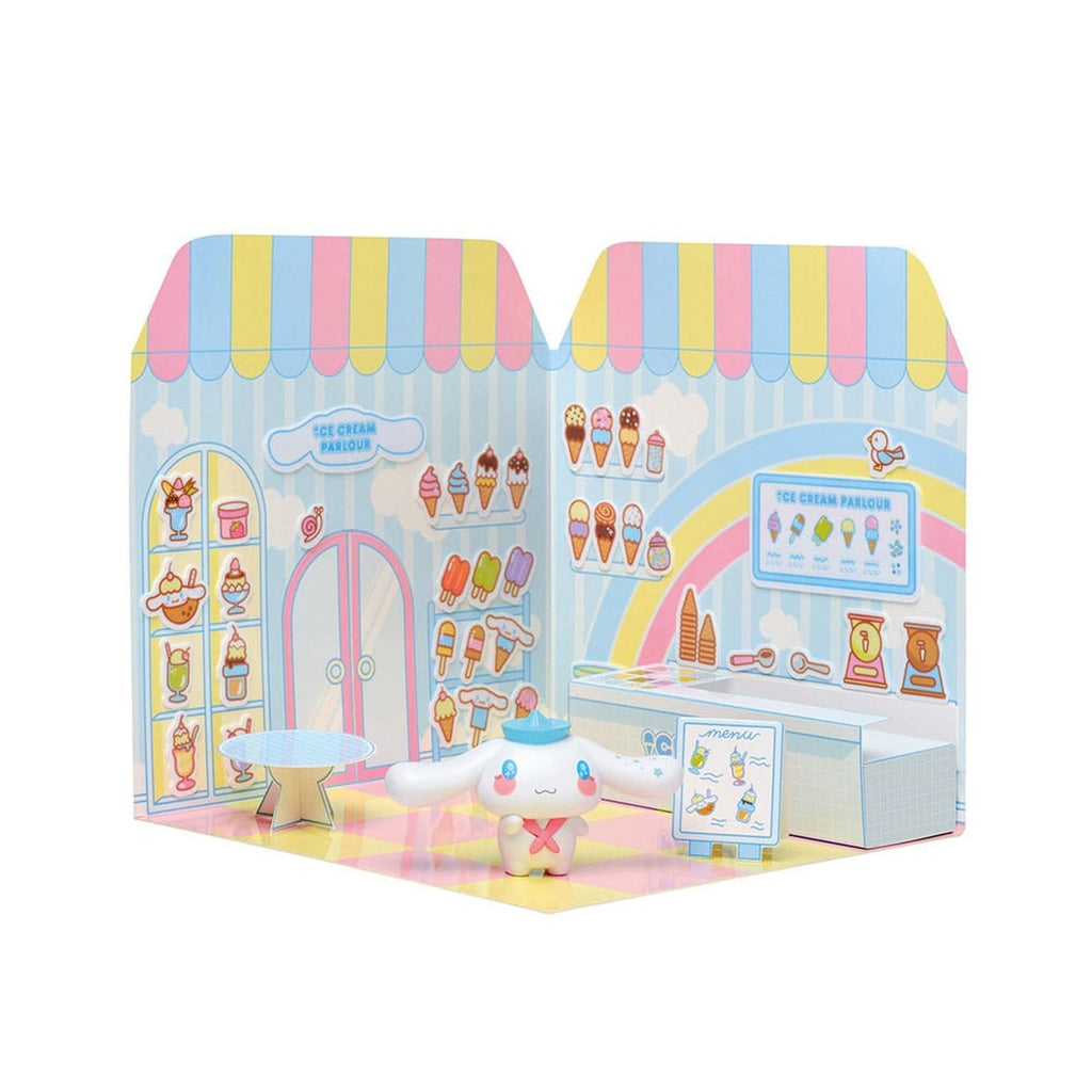 Zdjęcie produktu Hello Kitty and Friends Minifigurka Sticker House Cinnamoroll Ice Cream Parlour