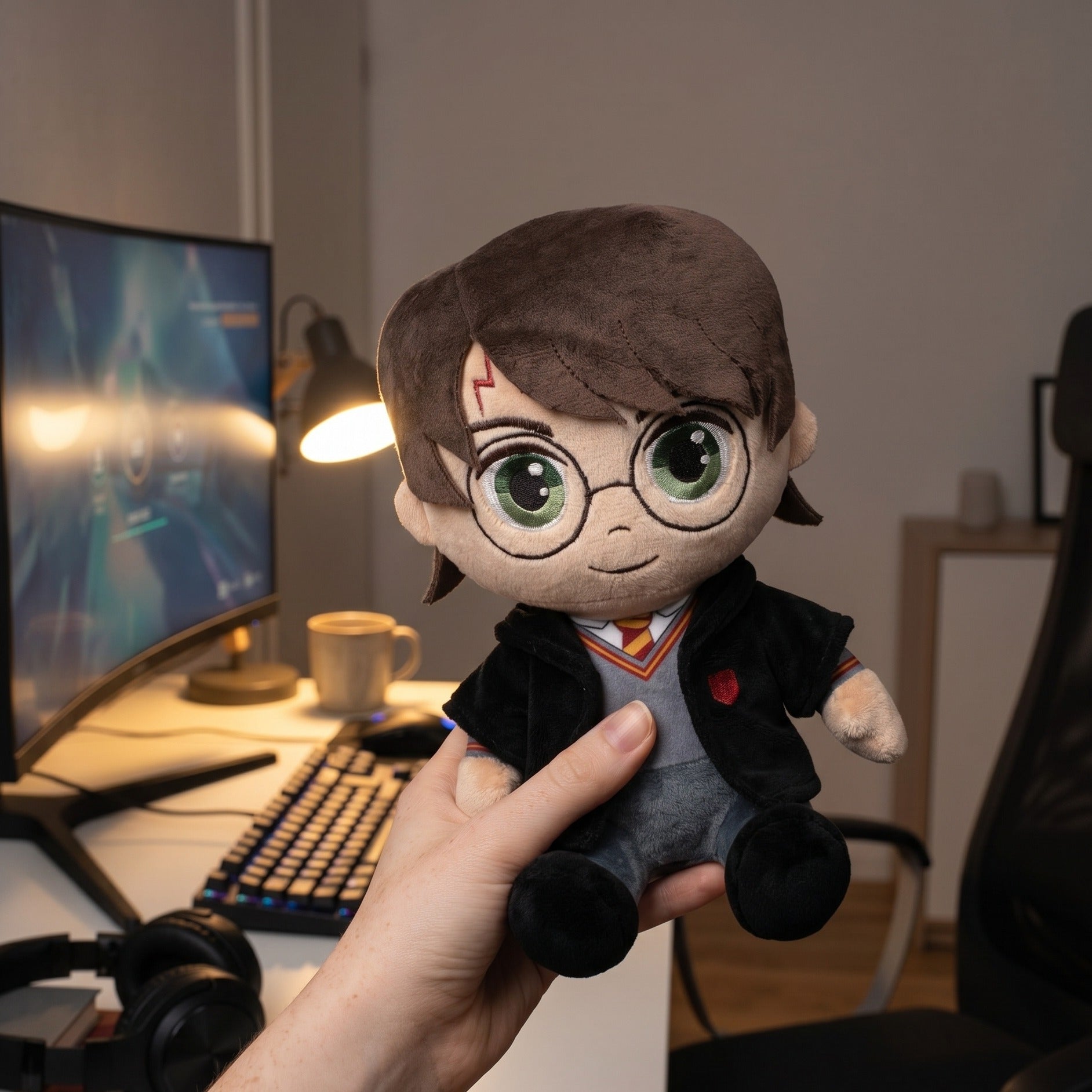 Zdjęcie produktu Harry Potter Pluszowa figurka Magical Friends Harry 25 cm