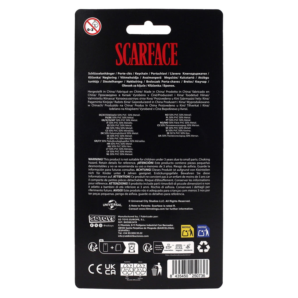 Zdjęcie produktu Brelok Scarface The World is Yours 2 cm