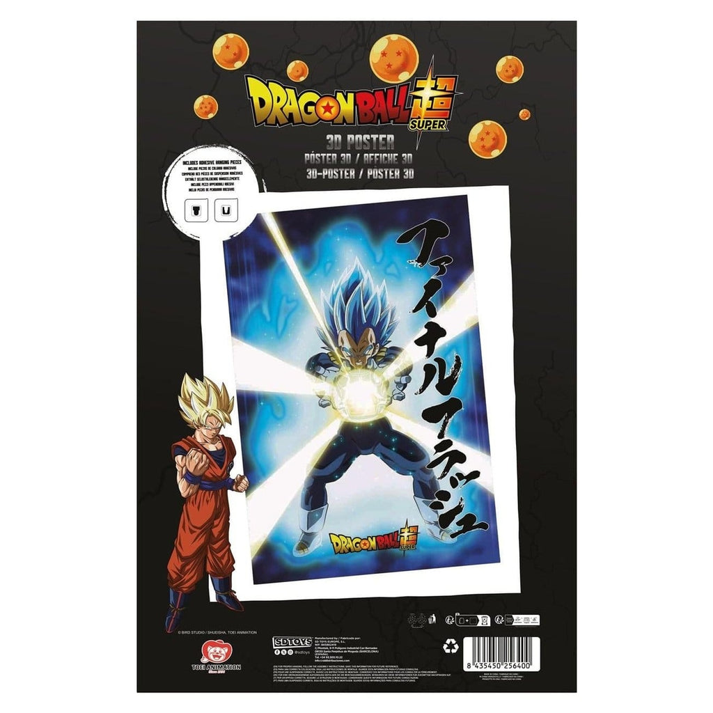 Zdjęcie produktu Dragon Ball Super Plakat 3D Survival Vegeta 38 x 58 cm