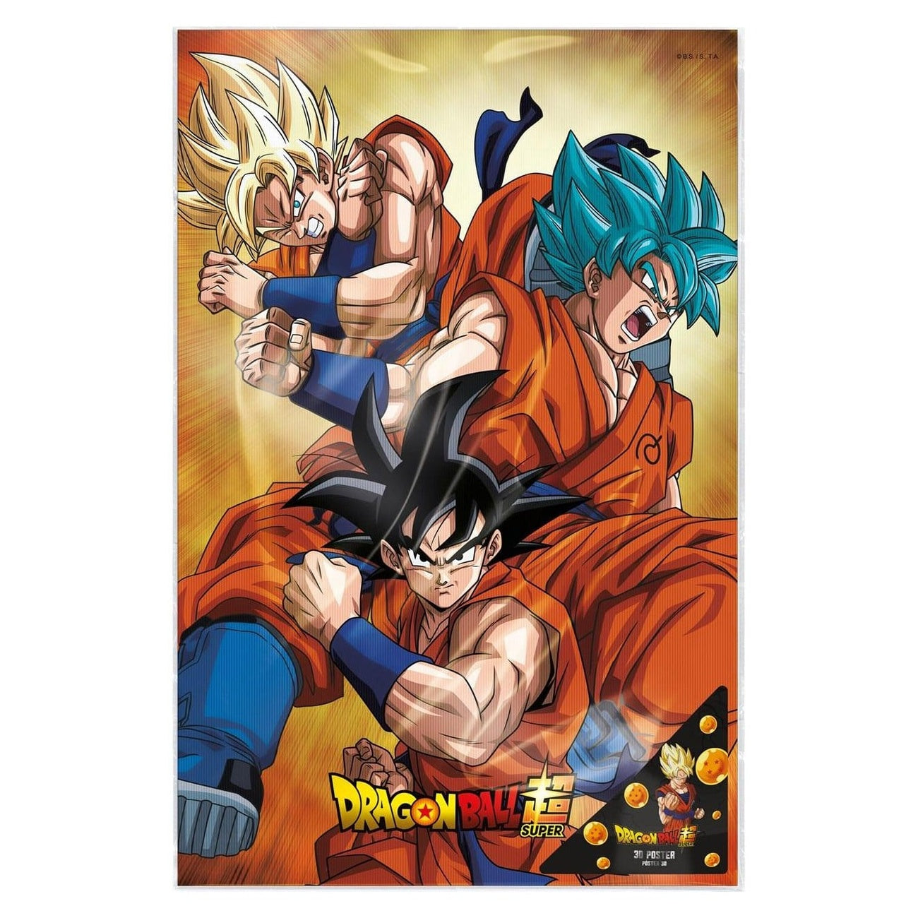Product image Dragon Ball Super 3D Poster Champa Goku 38 x 58 cm