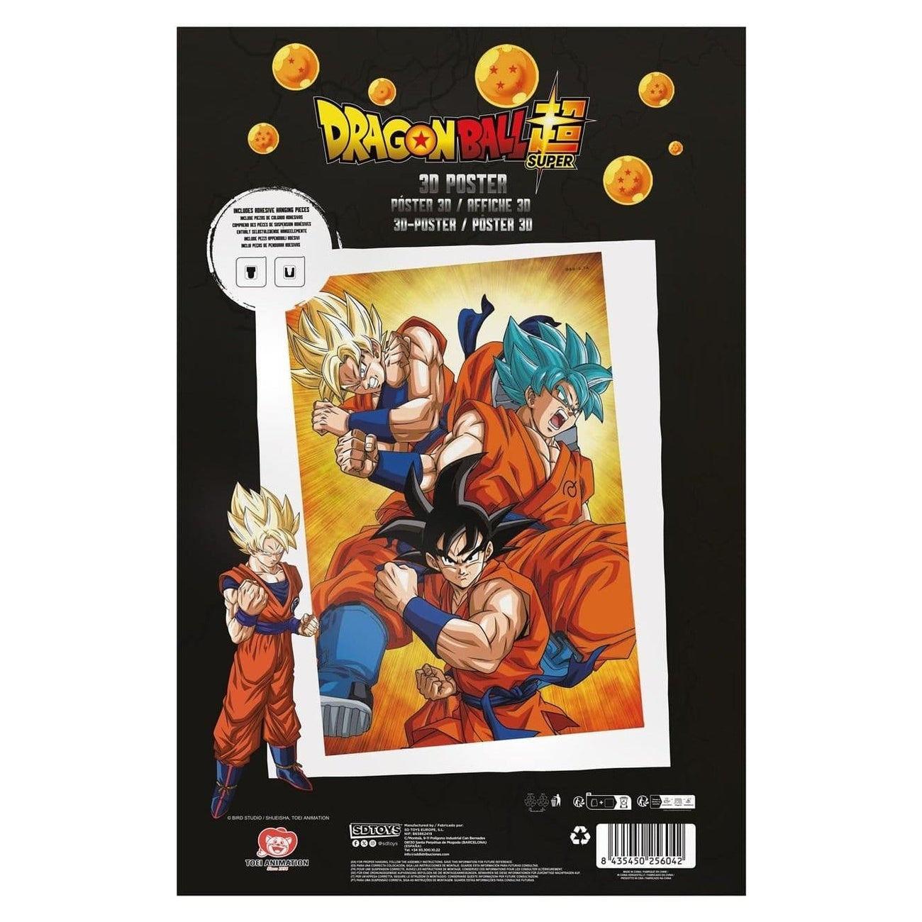 Product image Dragon Ball Super 3D Poster Champa Goku 38 x 58 cm