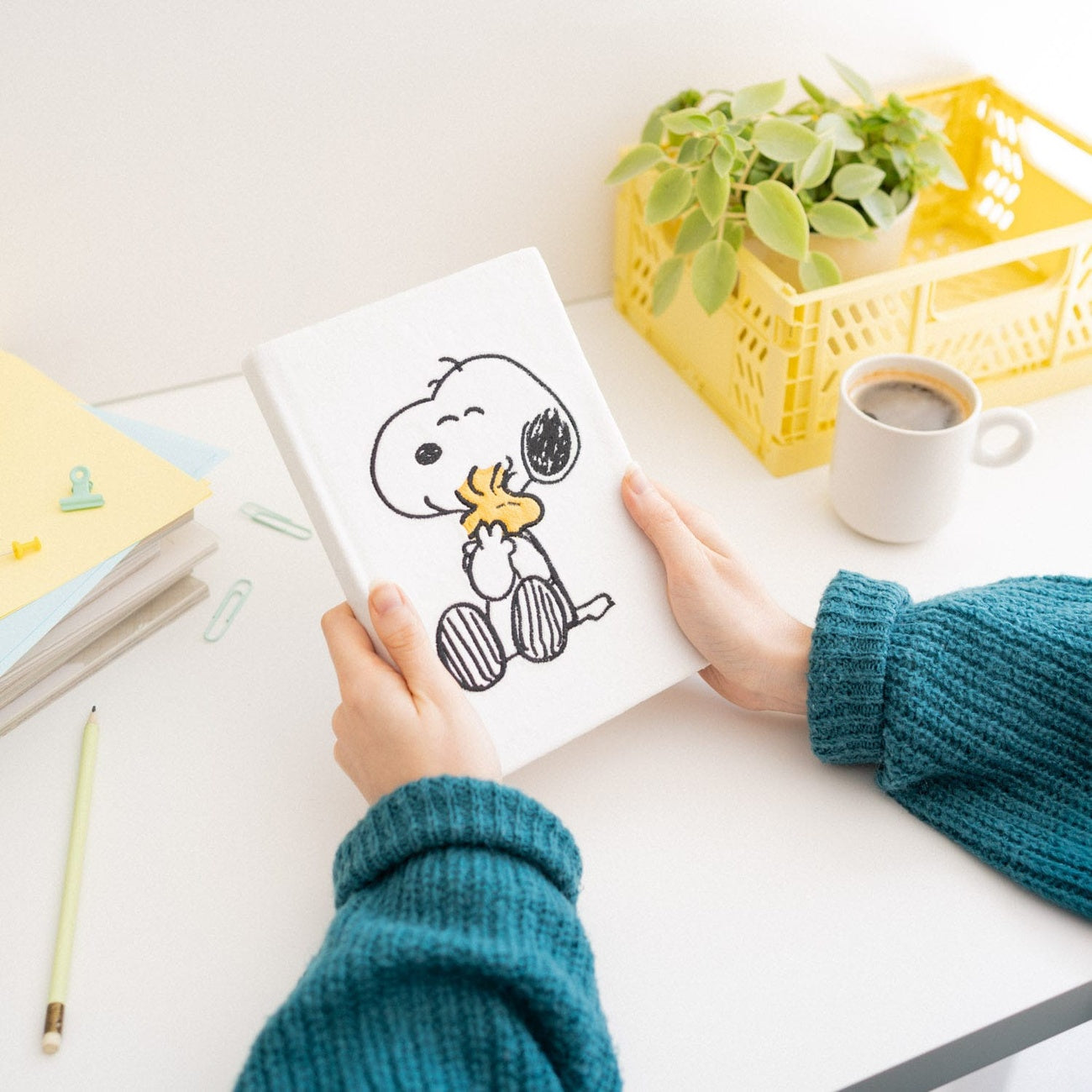 Zdjęcie produktu Peanuts Premium Pluszowy notes A5 Snoopy