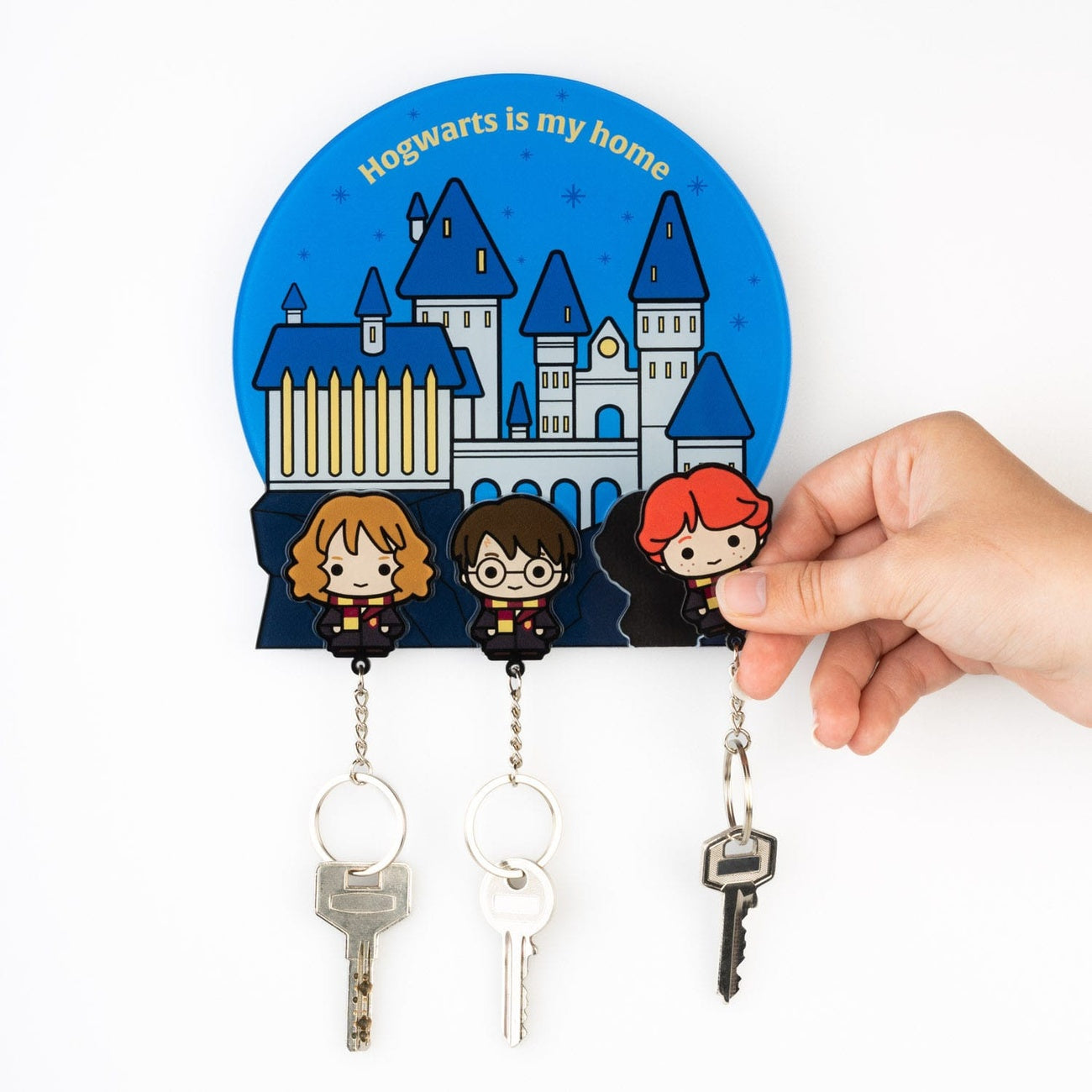 Zdjęcie produktu Wieszak na klucze Harry Potter z 3 brelokami