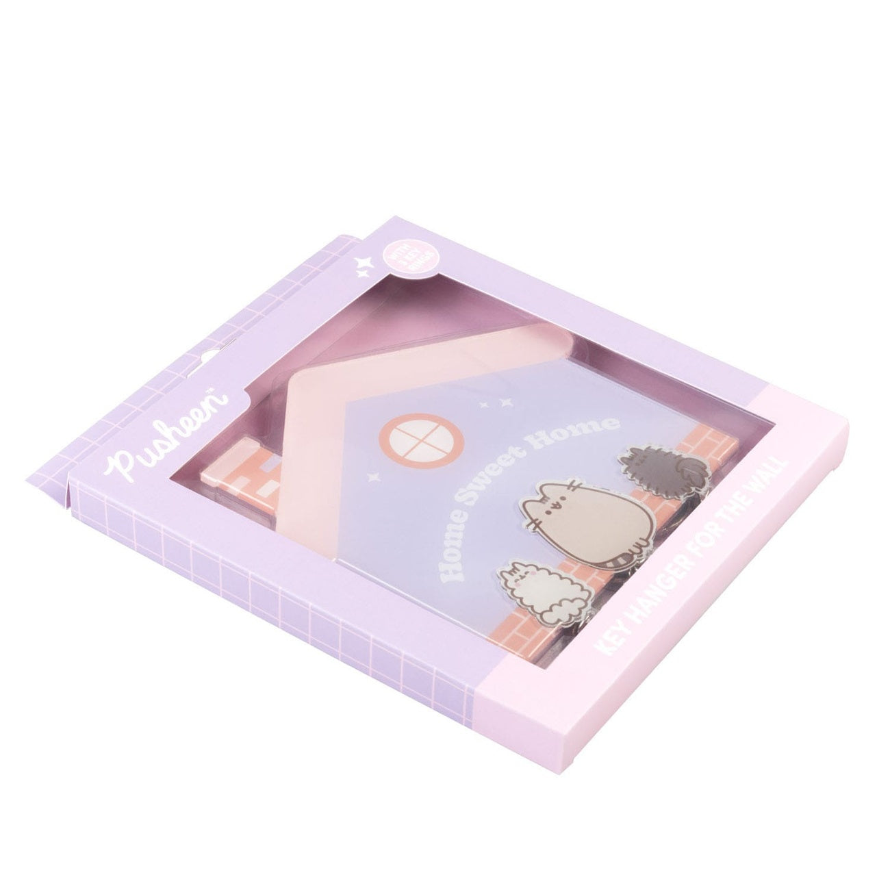 Product image Pusheen Key Rack incl. 3 Keychains
