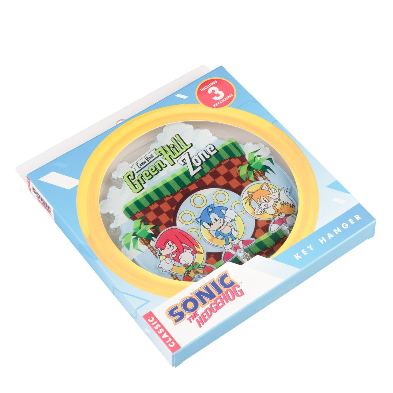 Product image Sonic the Hedgehog key rack incl. 3 keychains