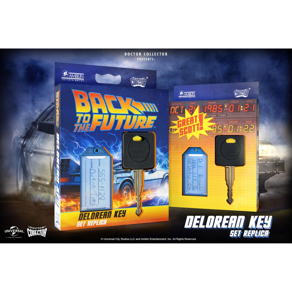 Product image Back to the Future Replica 1:1 DeLorean Car Key