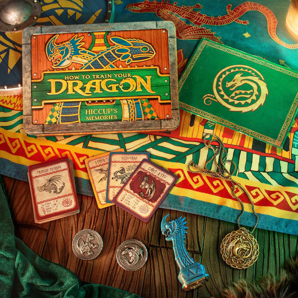 Zdjęcie produktu Jak wytresować smoka Pudełko prezentowe Hiccup's Memories Kit