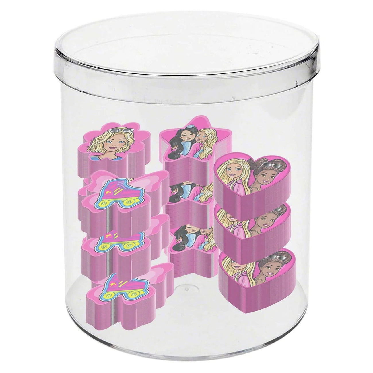 Zdjęcie produktu Barbie – Zestaw 12 gumek do ścierania