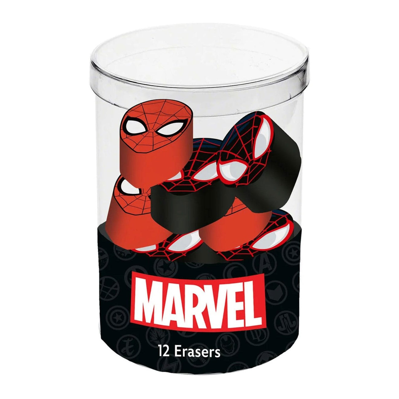 Zdjęcie produktu Spider-Man Zestaw 12 gumek do mazania