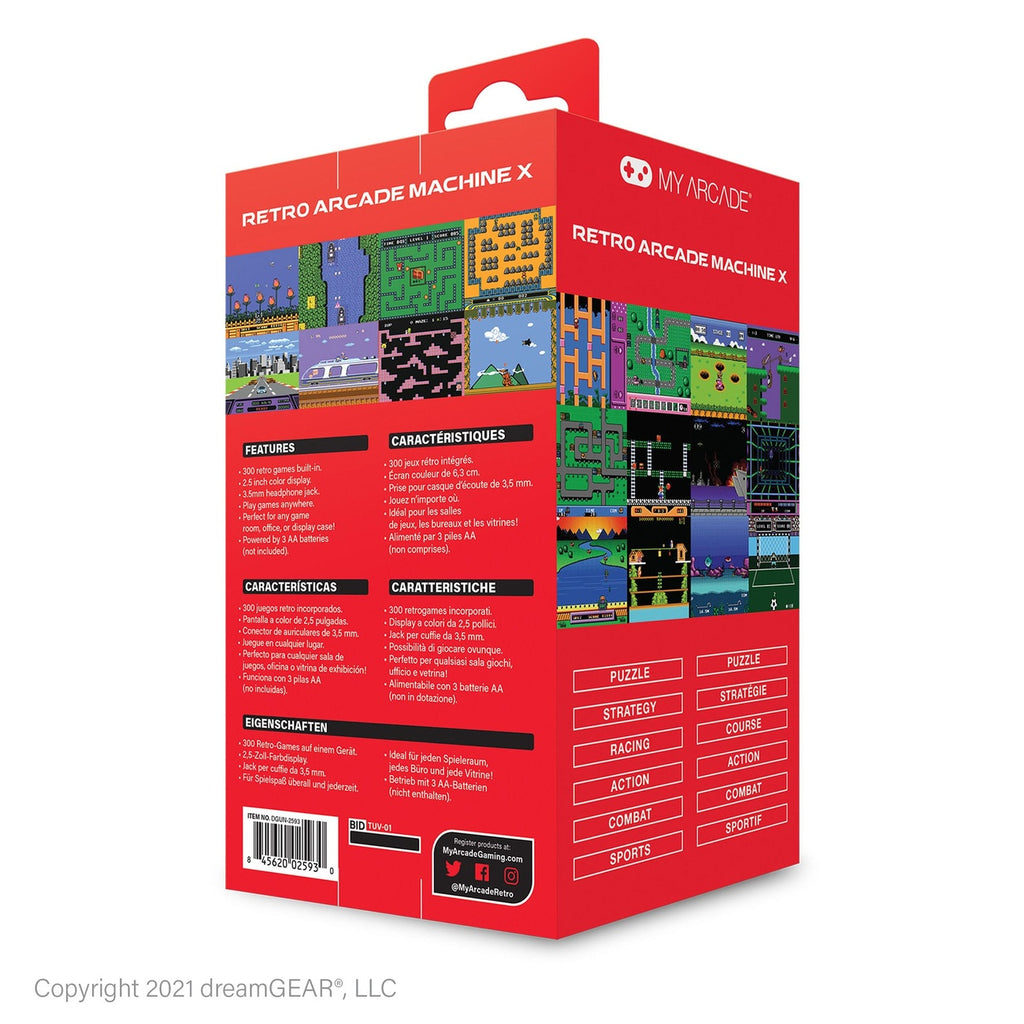 Zdjęcie produktu My Arcade przenośna konsola do gier Retro Arcade Machine X