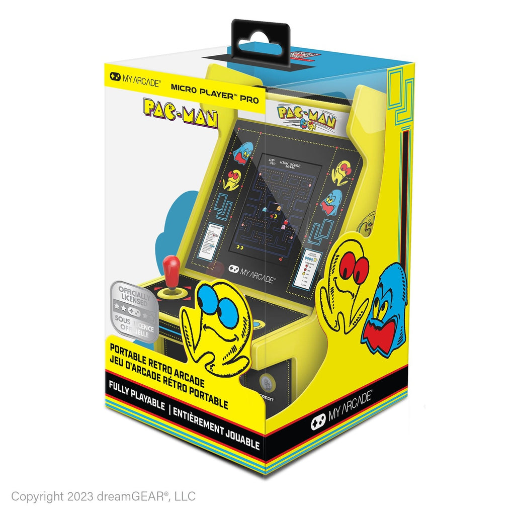 Zdjęcie produktu Przenośna konsola Pac-Man Retro Arcade Micro Player Pro