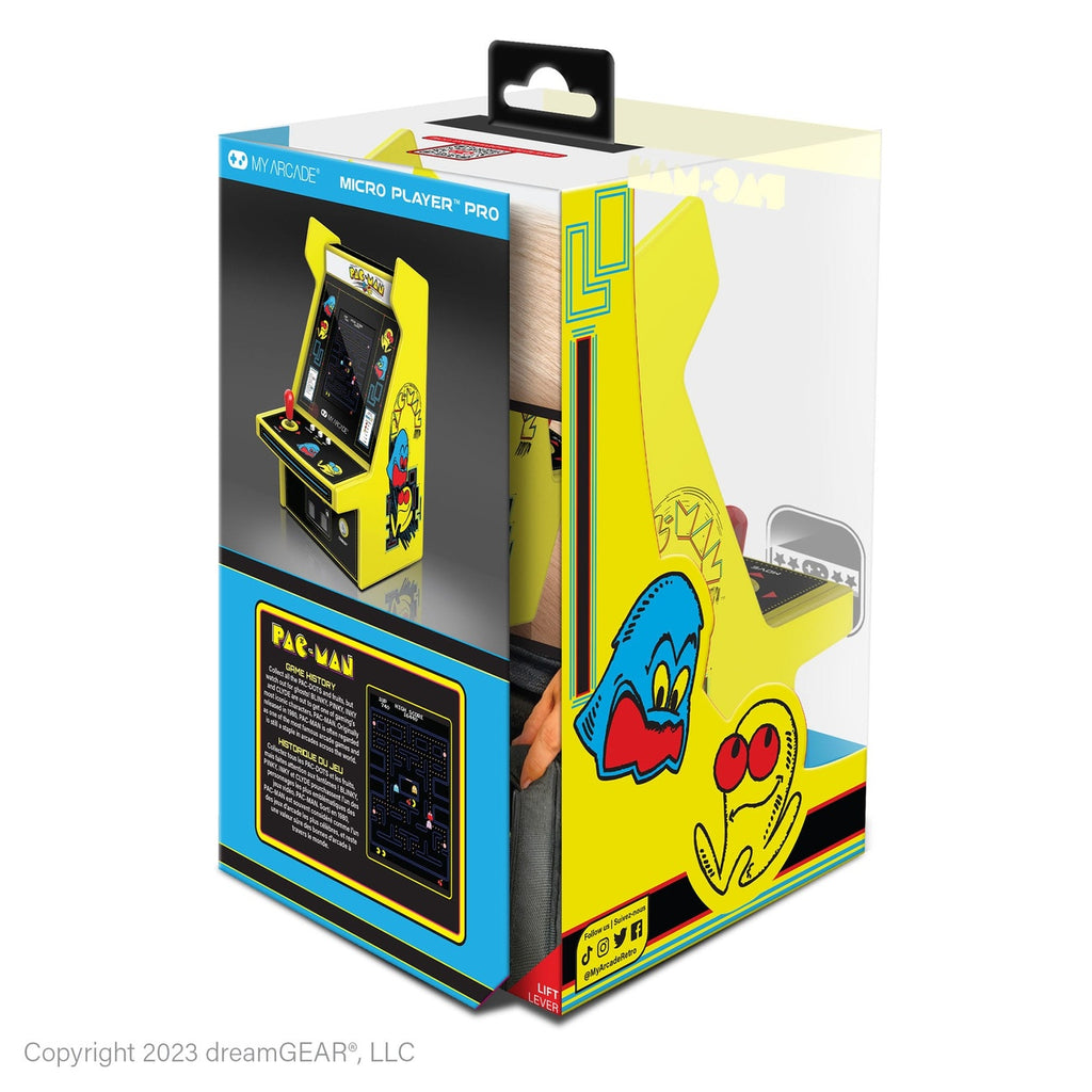 Zdjęcie produktu Przenośna konsola Pac-Man Retro Arcade Micro Player Pro