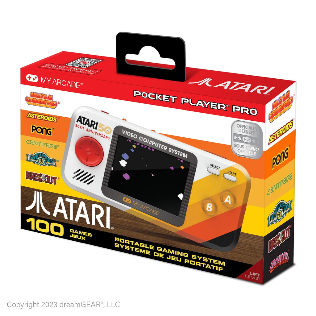 Zdjęcie produktu Przenośna konsola do gier Atari Pocket Player Pro