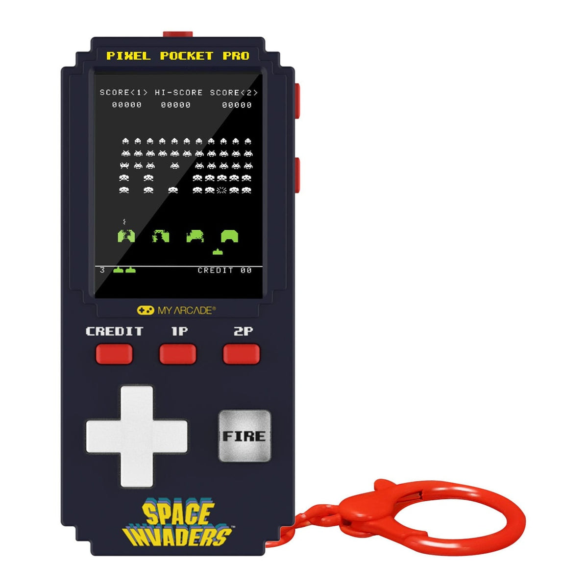 Zdjęcie produktu Przenośna konsola do gier Space Invaders Pixel Pocket Pro