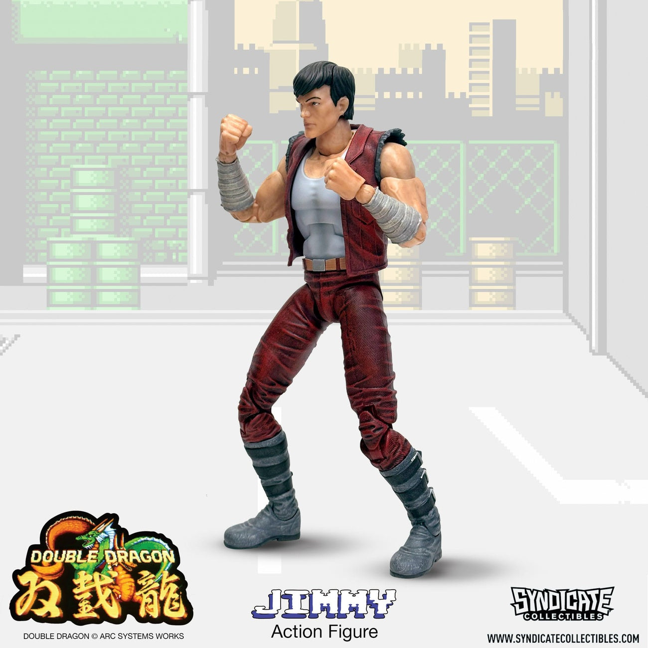 Product image Double Dragon Deluxe Action Figure 1/12 Jimmy 18 cm
