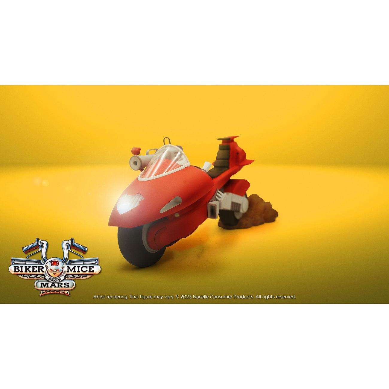 Zdjęcie produktu Biker Mice From Mars Pojazd Vinnie's Radical Rocket Sled 25 cm